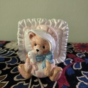 Cherished Teddies by ENESCO 1994 napkin holder